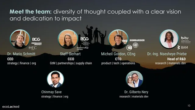Team slide 10 from EcoLocked