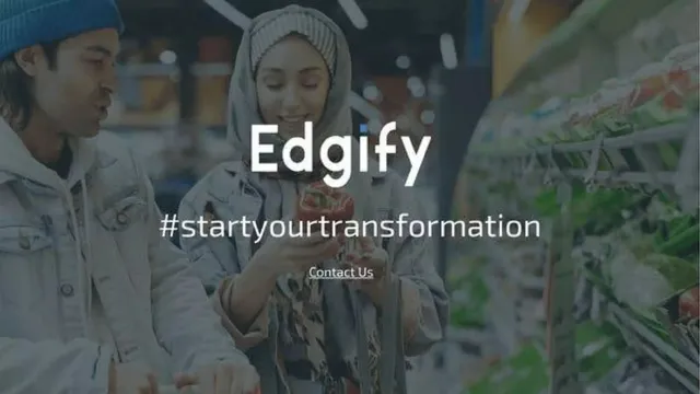 Thank you slide 5 from Edgify
