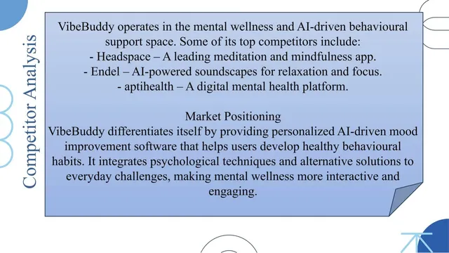 Competitors slide 8 from VibeBuddy