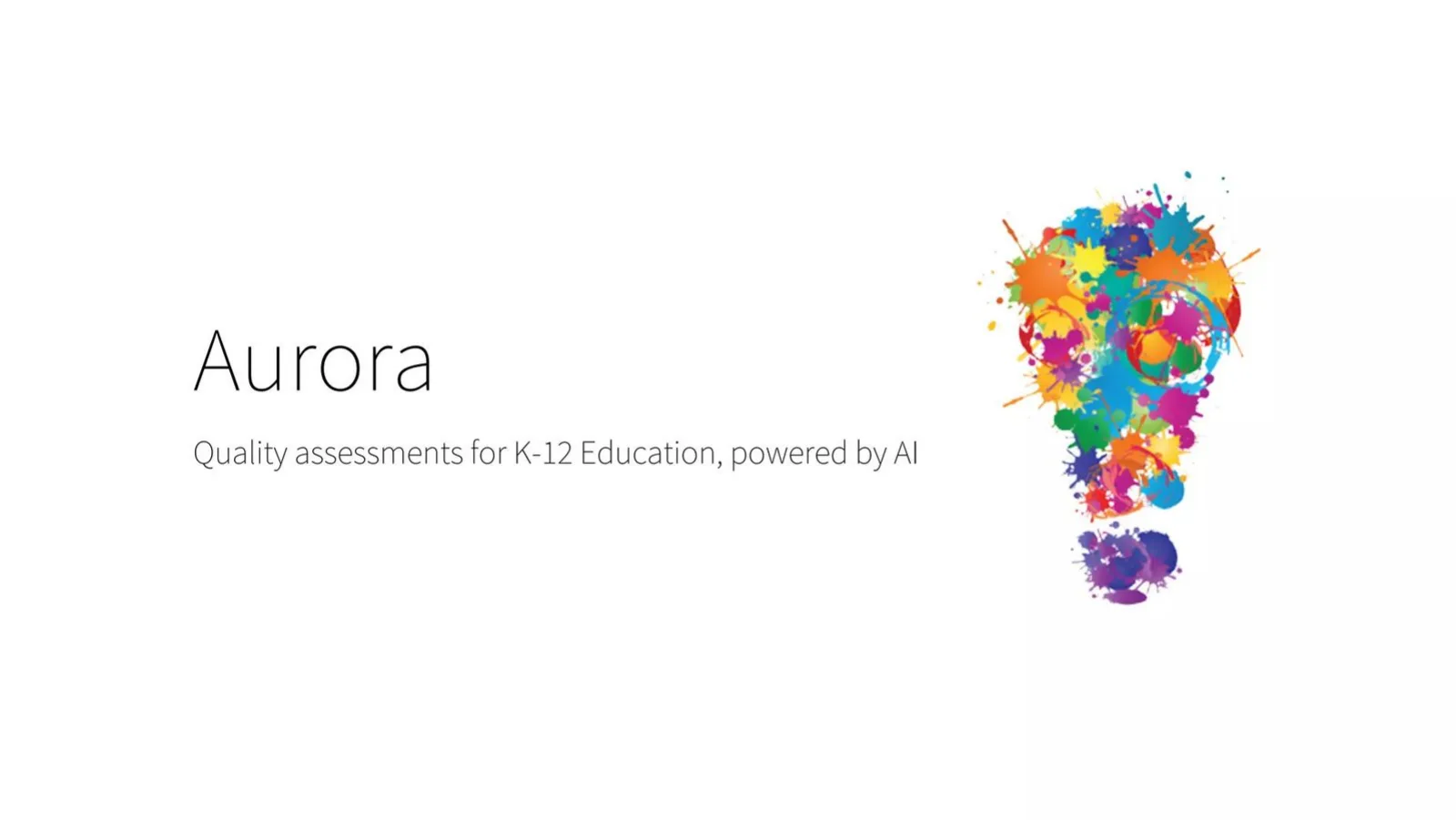 Aurora pitch deck slide