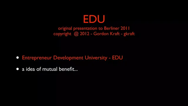 Edu plan b pitch deck cover