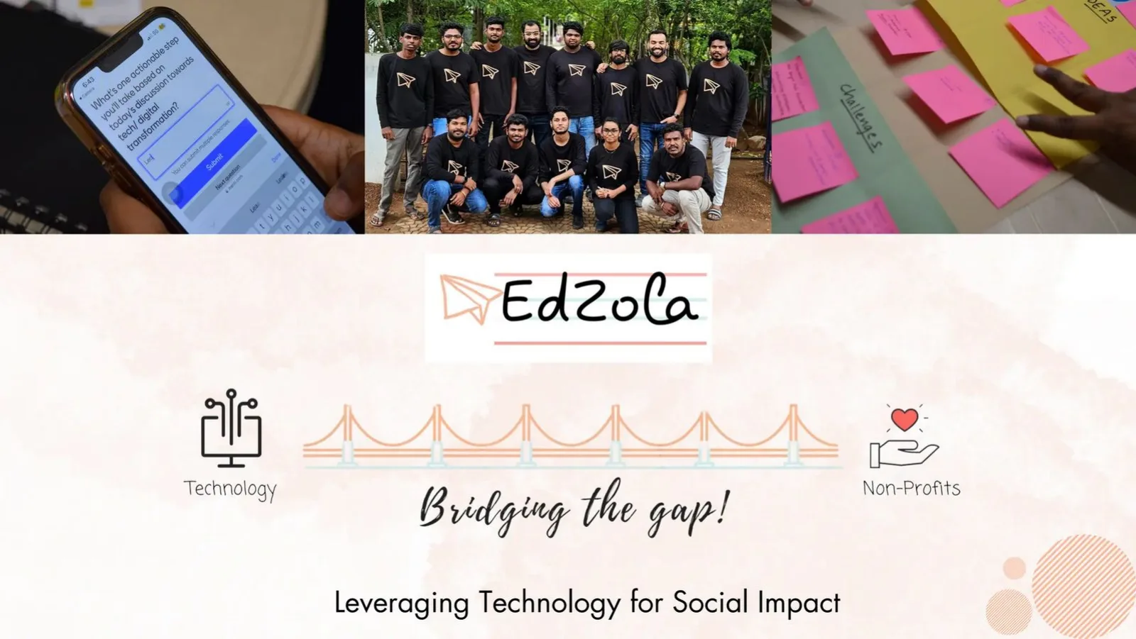 EdZola pitch deck slide