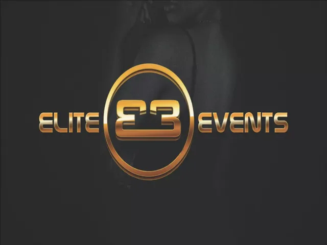 Elite Events pitch deck cover