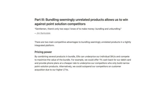 Business model / revenue streams slide 9 from Ellis
