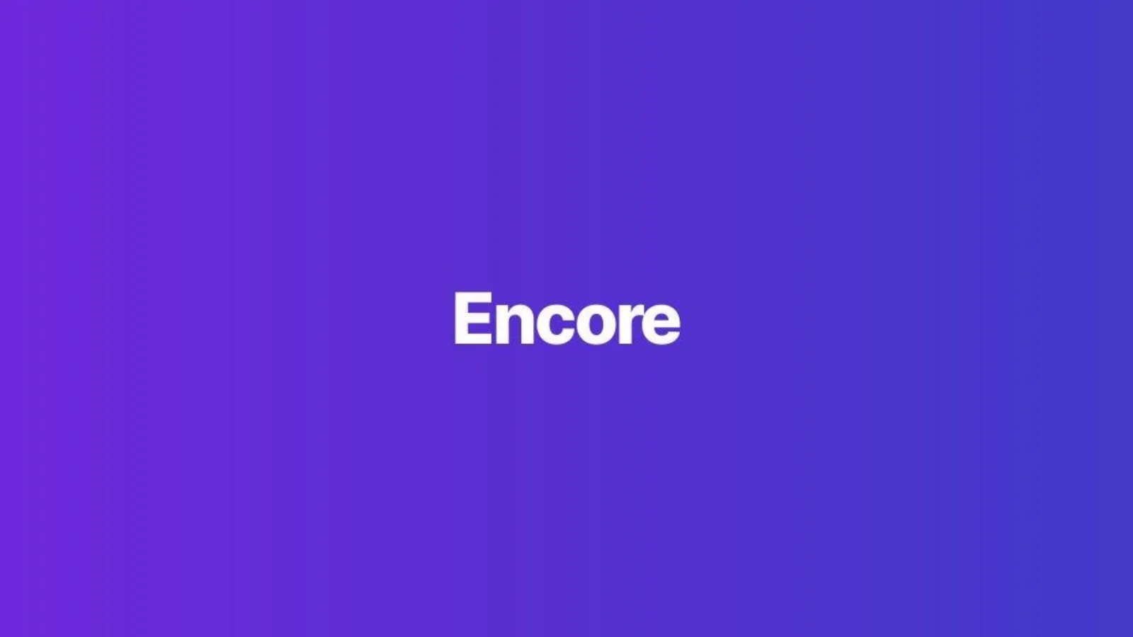 Encore pitch deck slide