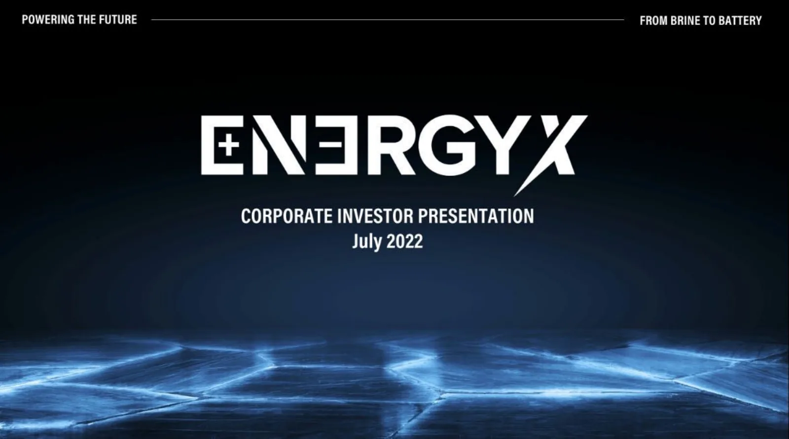 EnergyX pitch deck slide