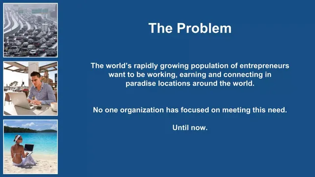 Problem slide 2 from Entrepreneur Resorts