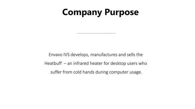 Product / solution slide 2 from Envavo