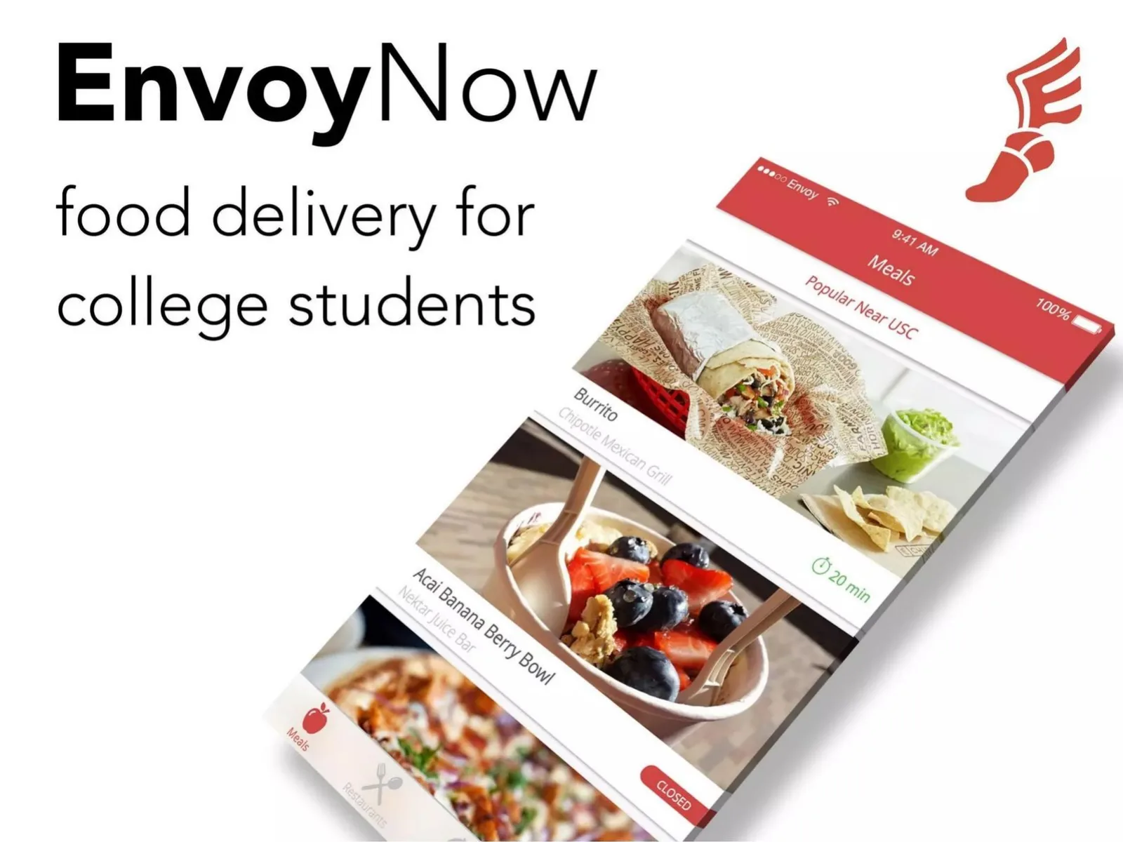 EnvoyNow pitch deck slide