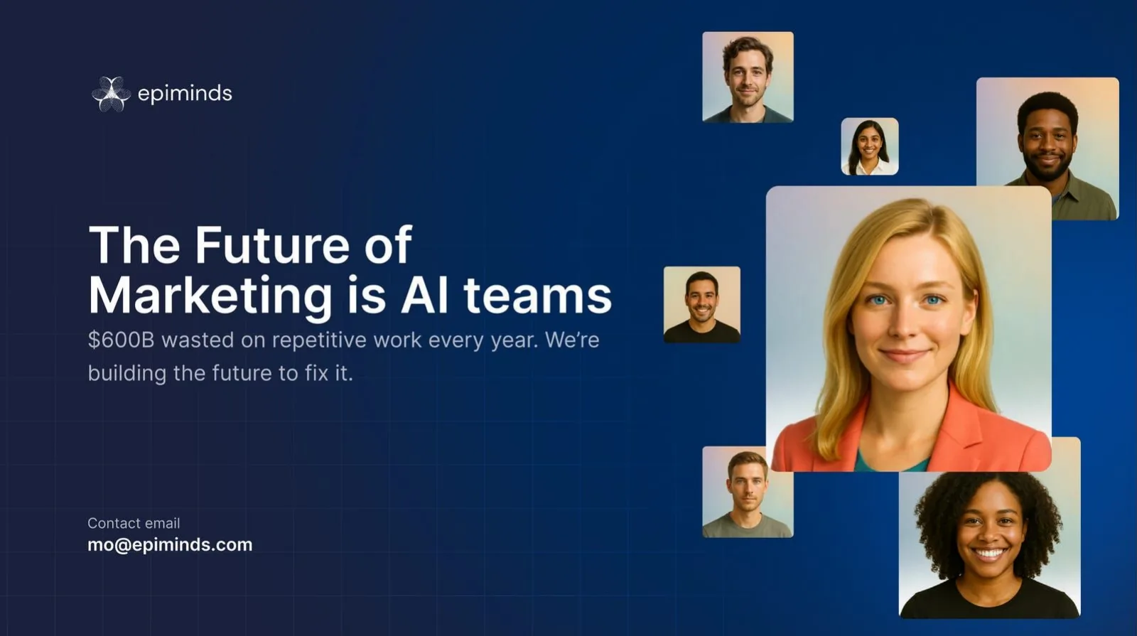 Epiminds pitch deck slide