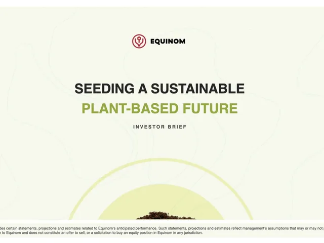 Equinom pitch deck cover