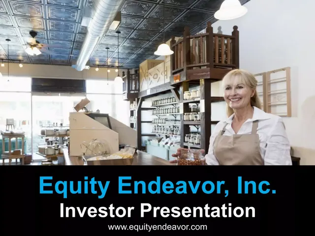 Equity Endeavor, Inc. pitch deck cover
