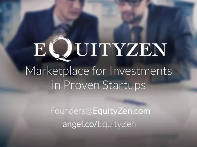EquityZen pitch deck cover