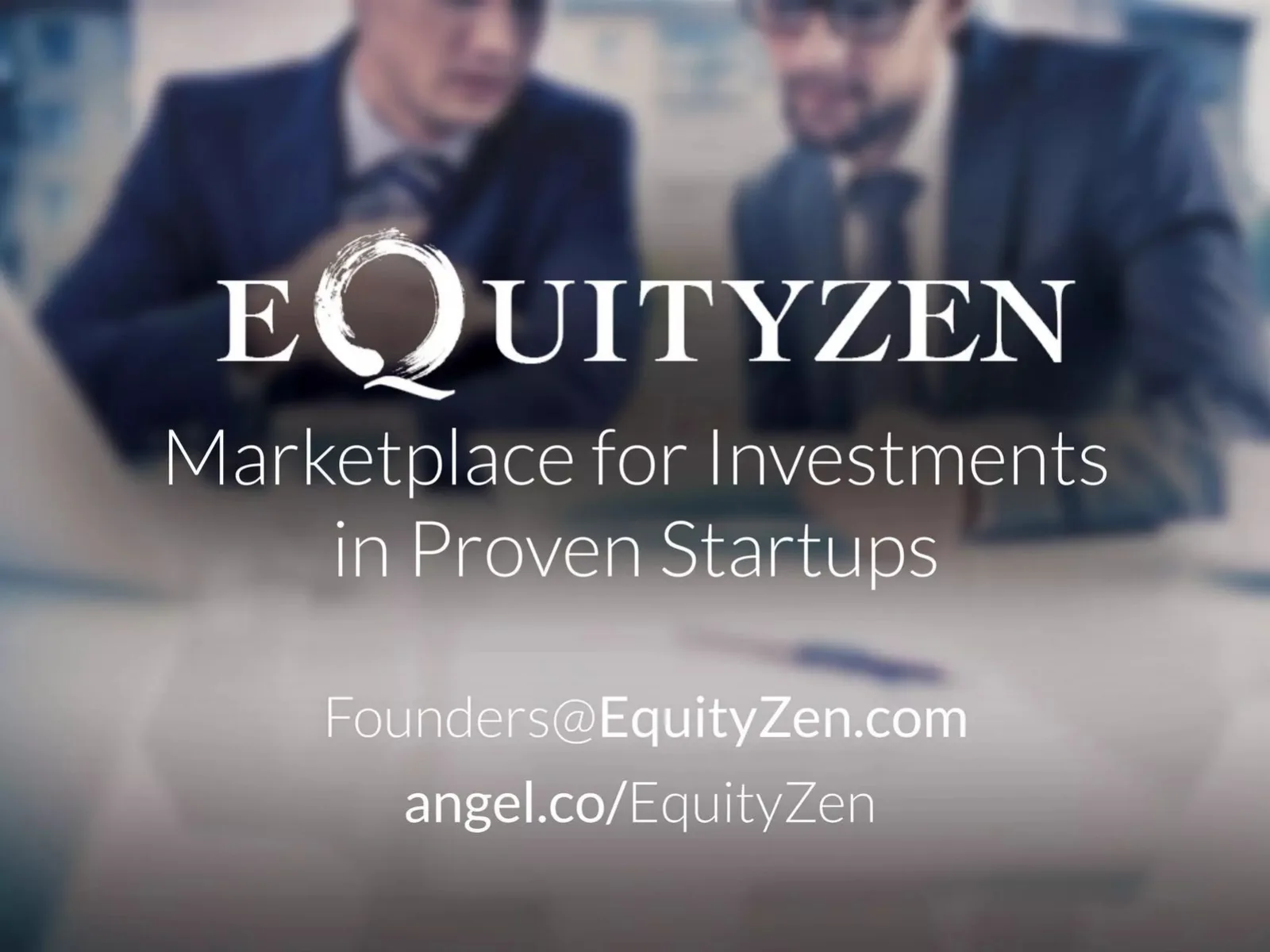 EquityZen pitch deck slide