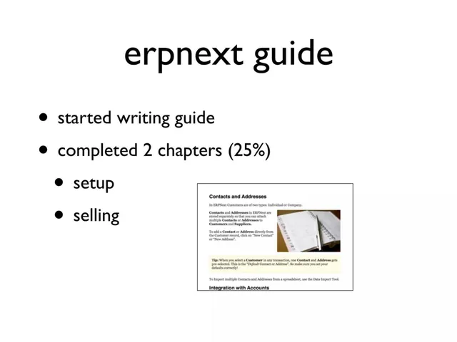 Traction slide 6 from ERPNext