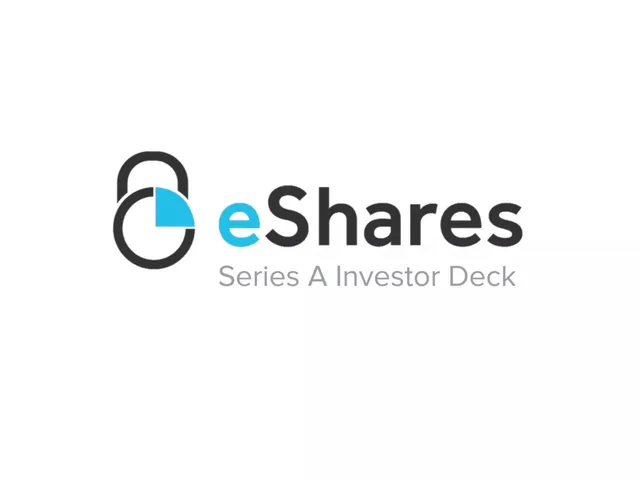 eShares (now Carta) pitch deck cover