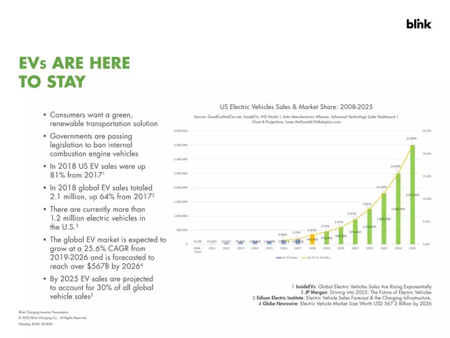 Market sizing / opportunity slide 4 from Blink Charging