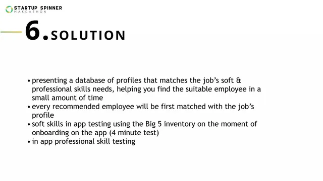 Product / solution slide 7 from EverJob