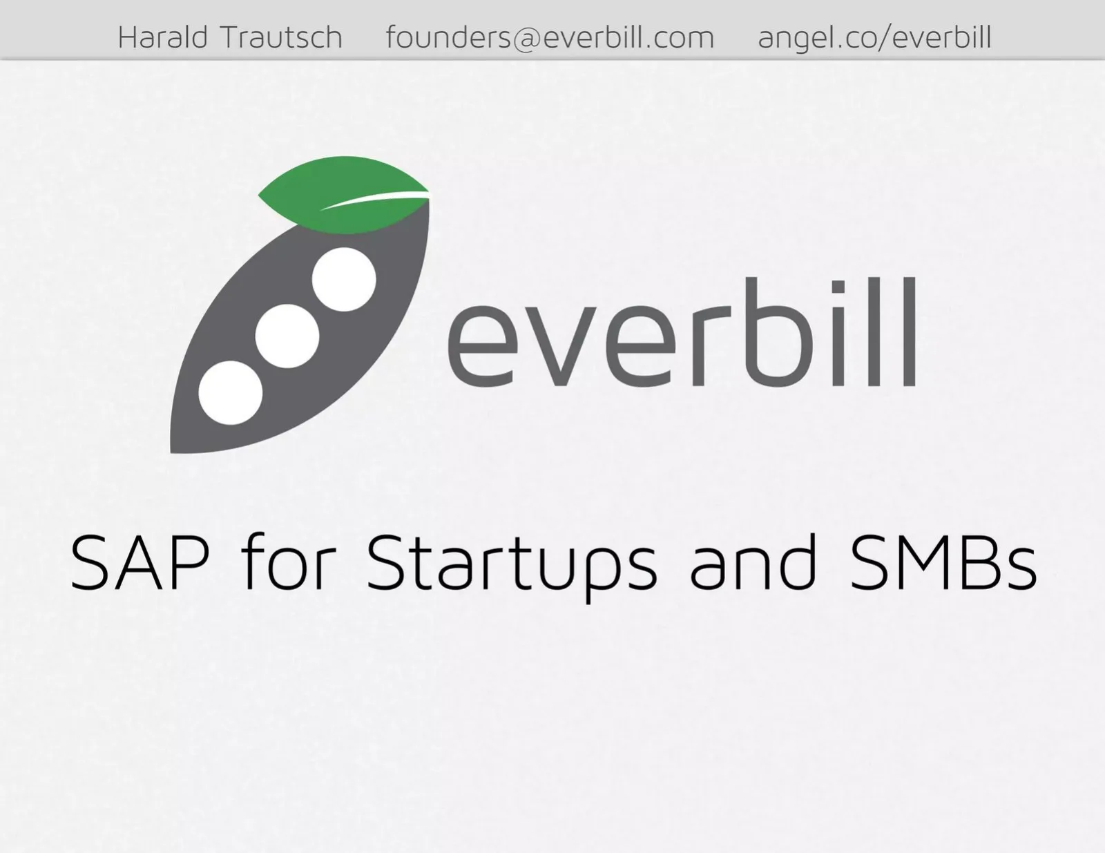 everbill pitch deck slide