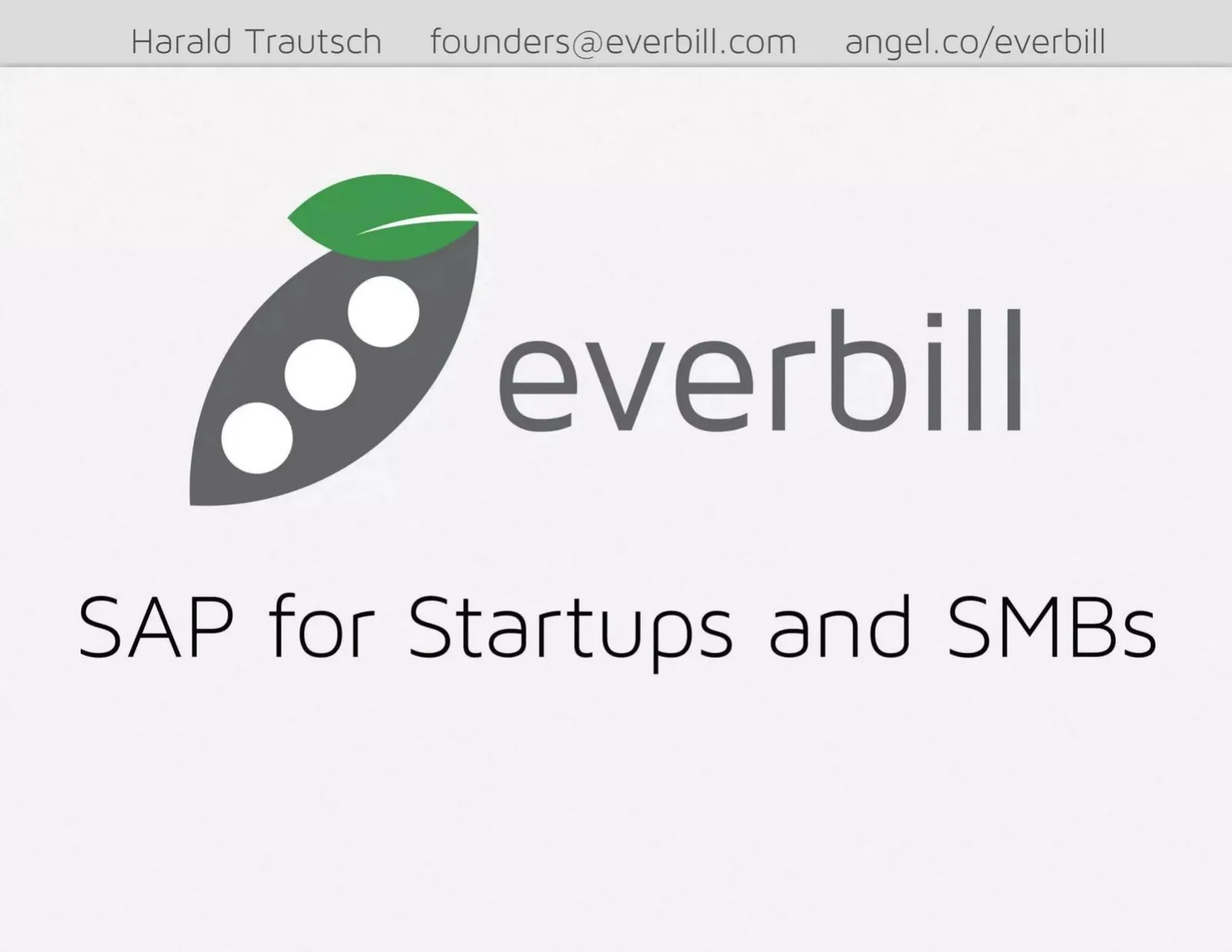 everbill pitch deck slide