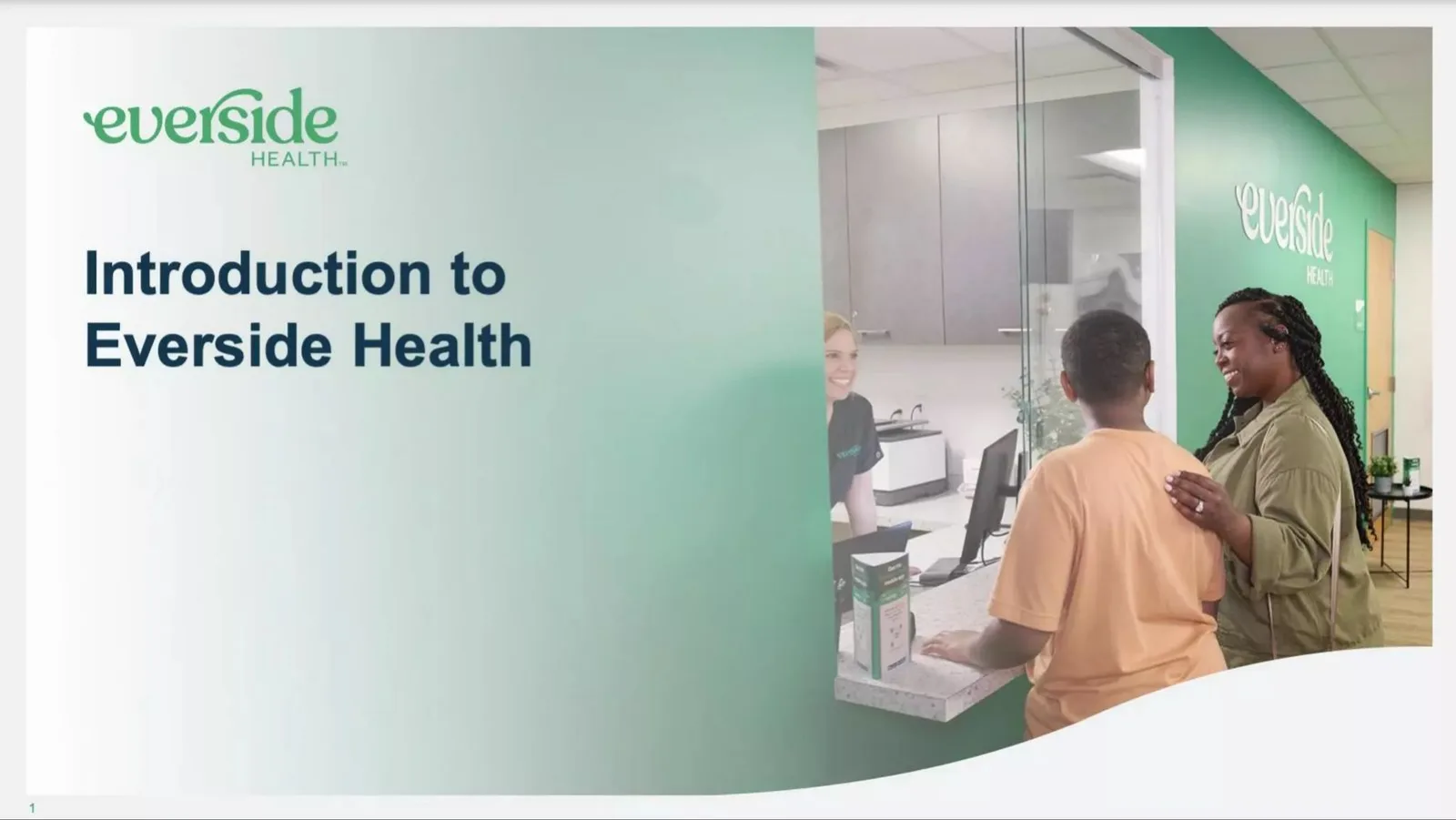 Everside Health pitch deck slide