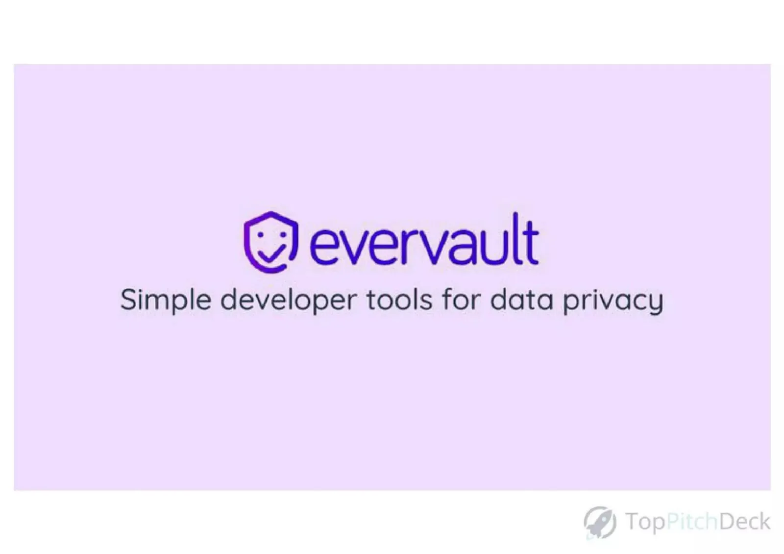 Evervault pitch deck slide