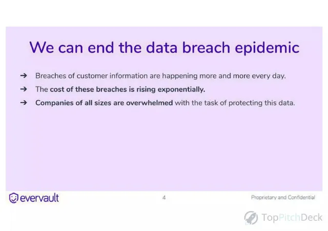 Problem slide 4 from Evervault