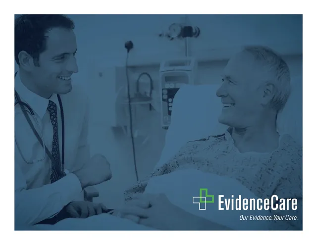 EvidenceCare pitch deck cover