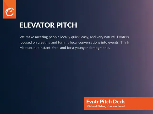 Product / solution slide 2 from Evntr