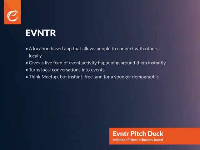 Product / solution slide 3 from Evntr