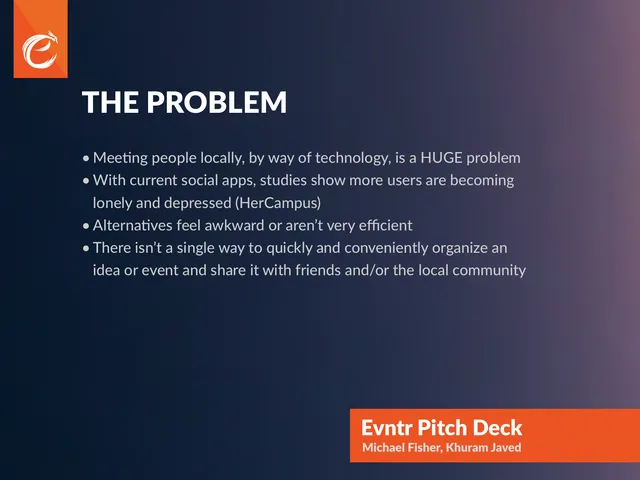 Problem slide 4 from Evntr