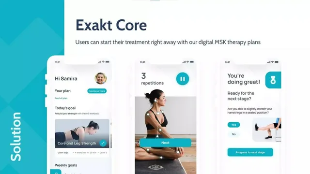 Product / solution slide 7 from Exakt Health