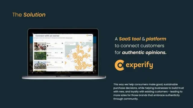 Product / solution slide 4 from Experify