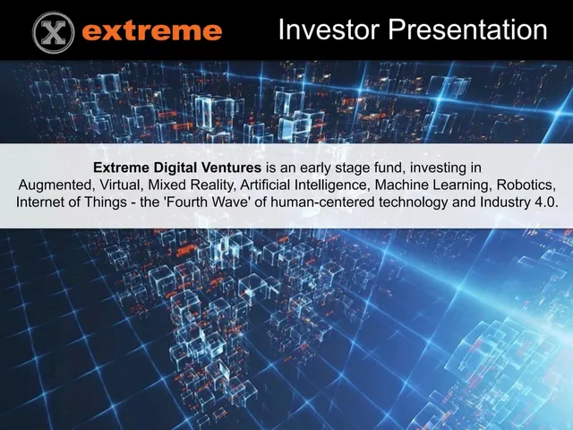Extreme Digital Ventures pitch deck cover