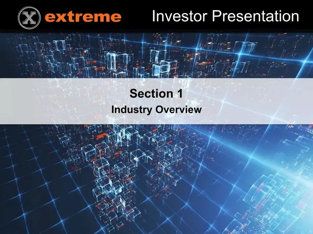 Section divider slide 2 from Extreme Digital Ventures