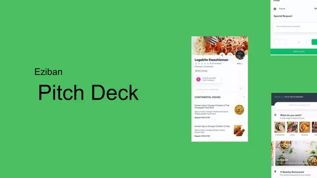 Eziban pitch deck cover