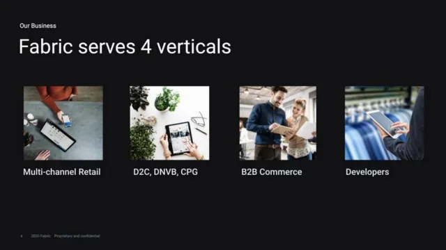 Market analysis / overview slide 4 from Fabric