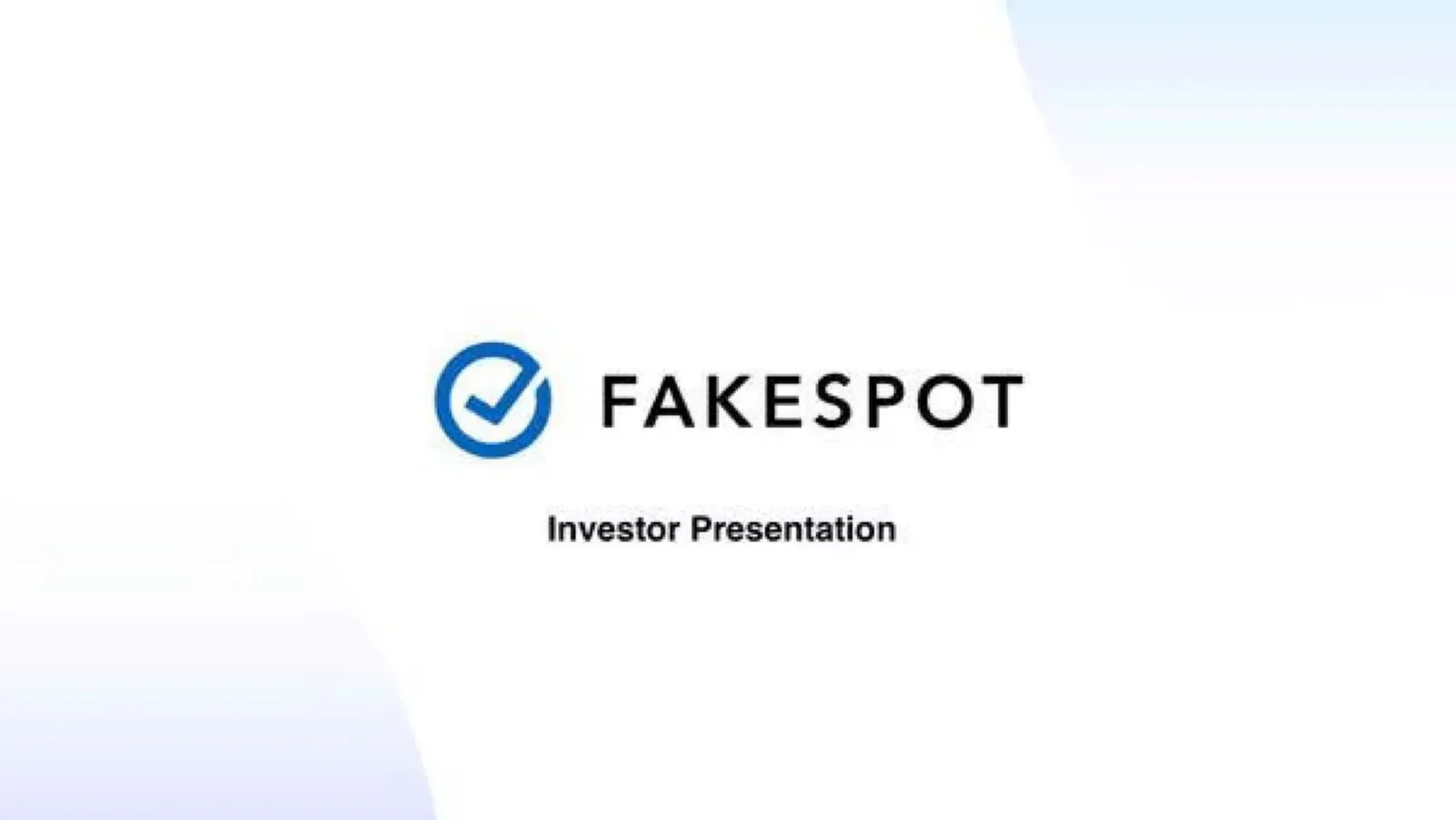 Fakespot pitch deck slide