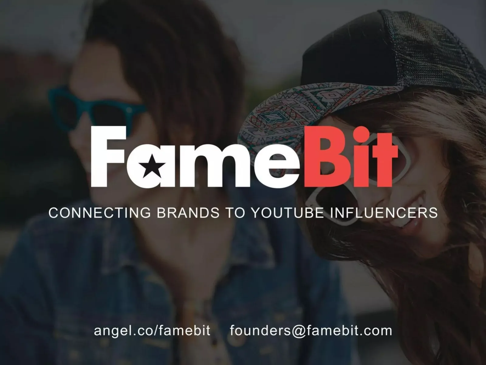 FameBit pitch deck slide