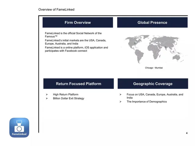 Company overview slide 5 from FameLinked