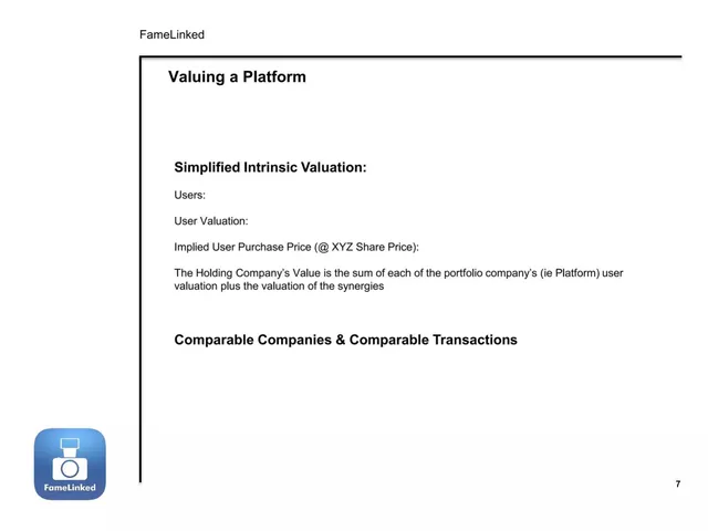 Financials slide 8 from FameLinked