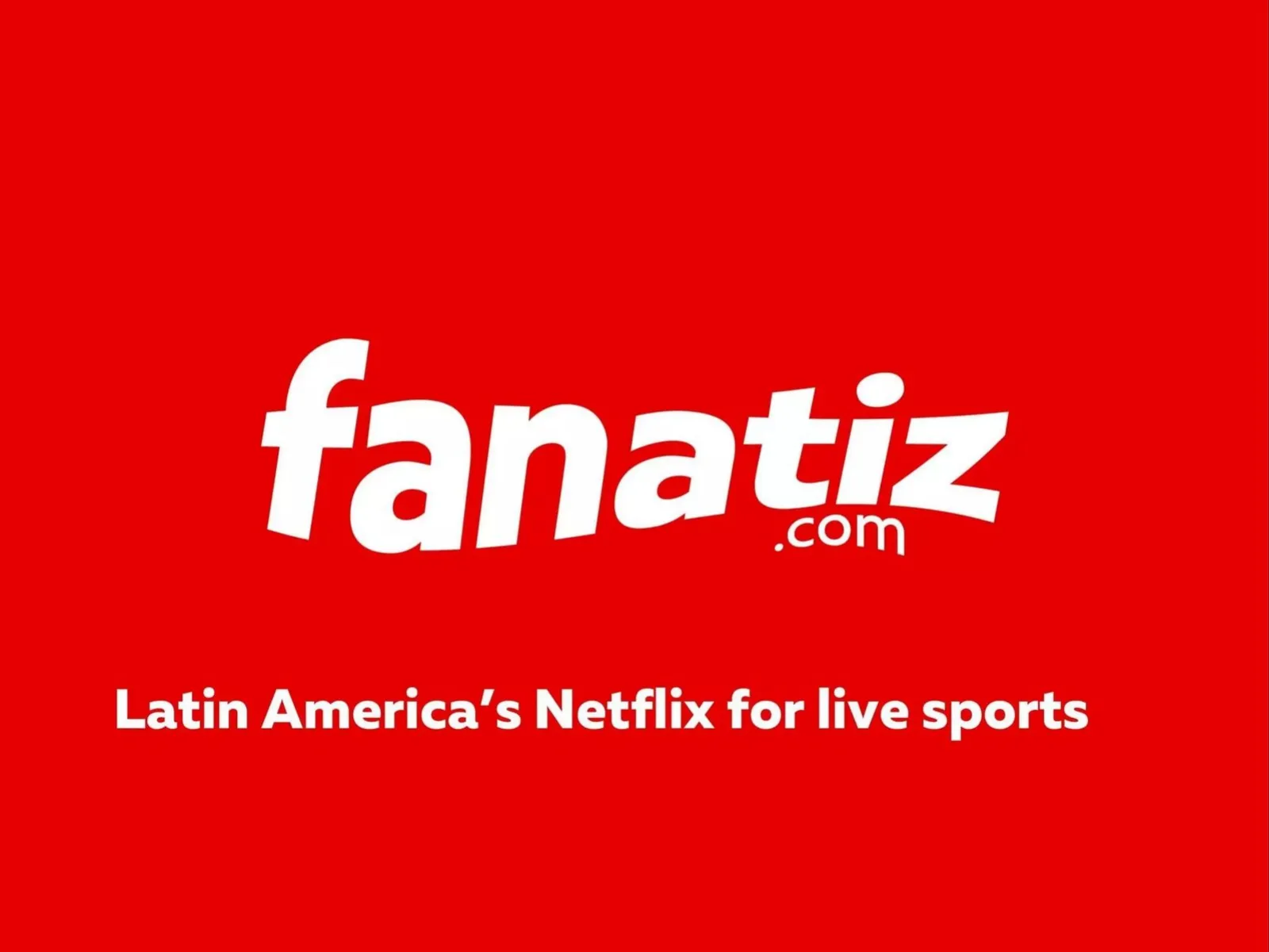 Fanatiz pitch deck slide