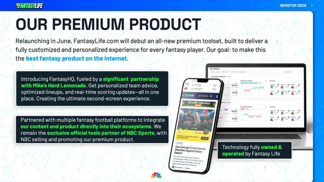 Product / solution slide 7 from Fantasy Life