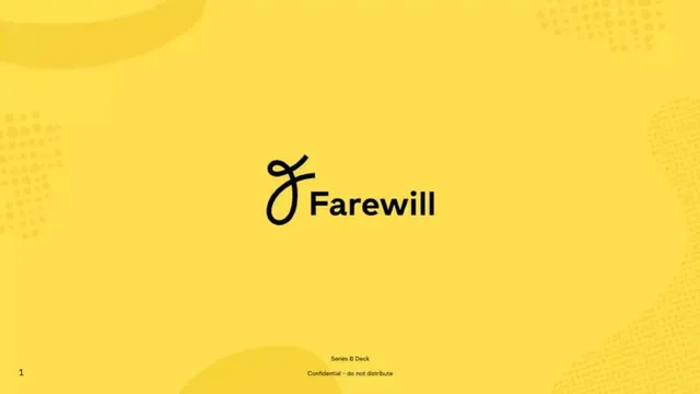 Farewill pitch deck cover