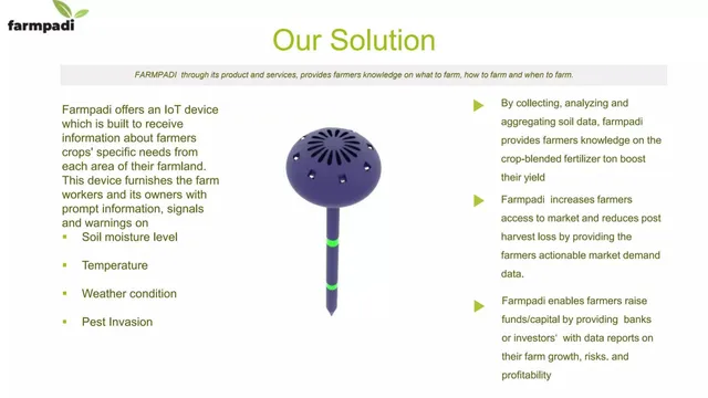 Product / solution slide 4 from Farmpadi
