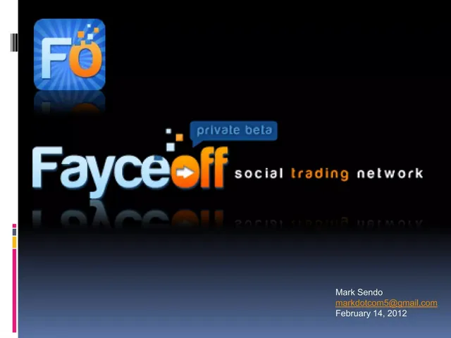 Fayceoff pitch deck cover