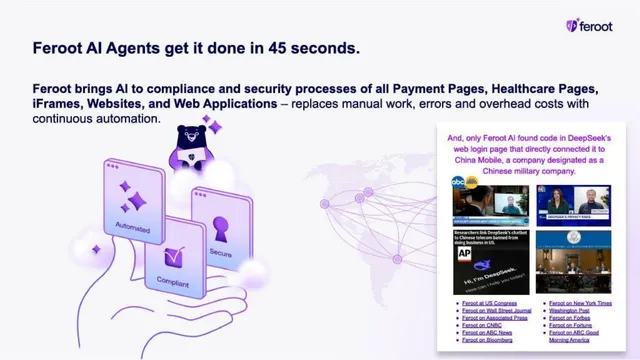 Product / solution slide 4 from Feroot