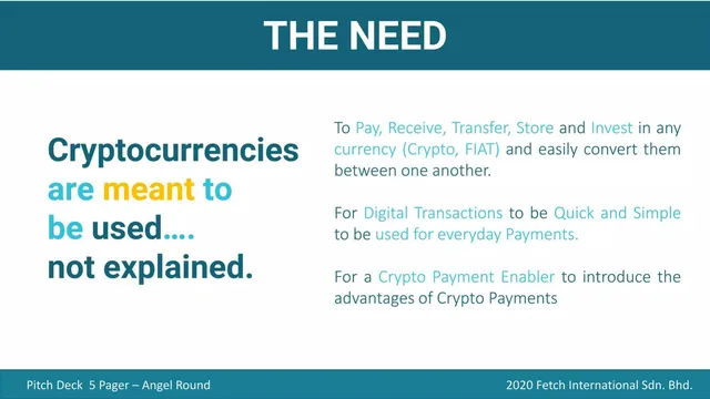 Product / solution slide 4 from Fetch Payments