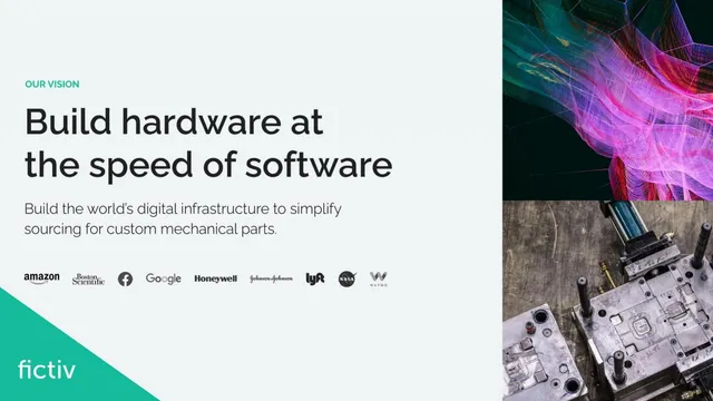 Vision slide 2 from Fictiv