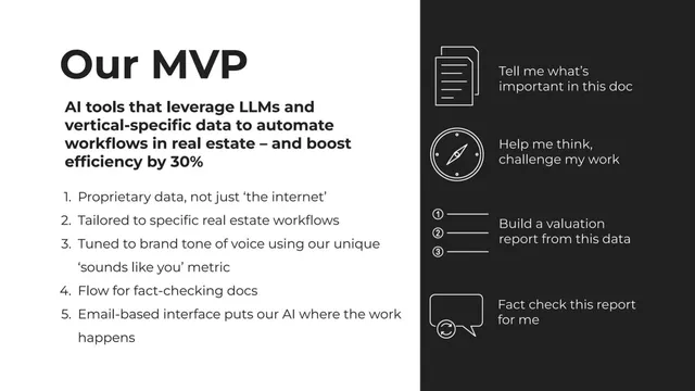 Product / solution slide 5 from Fifth Dimension AI